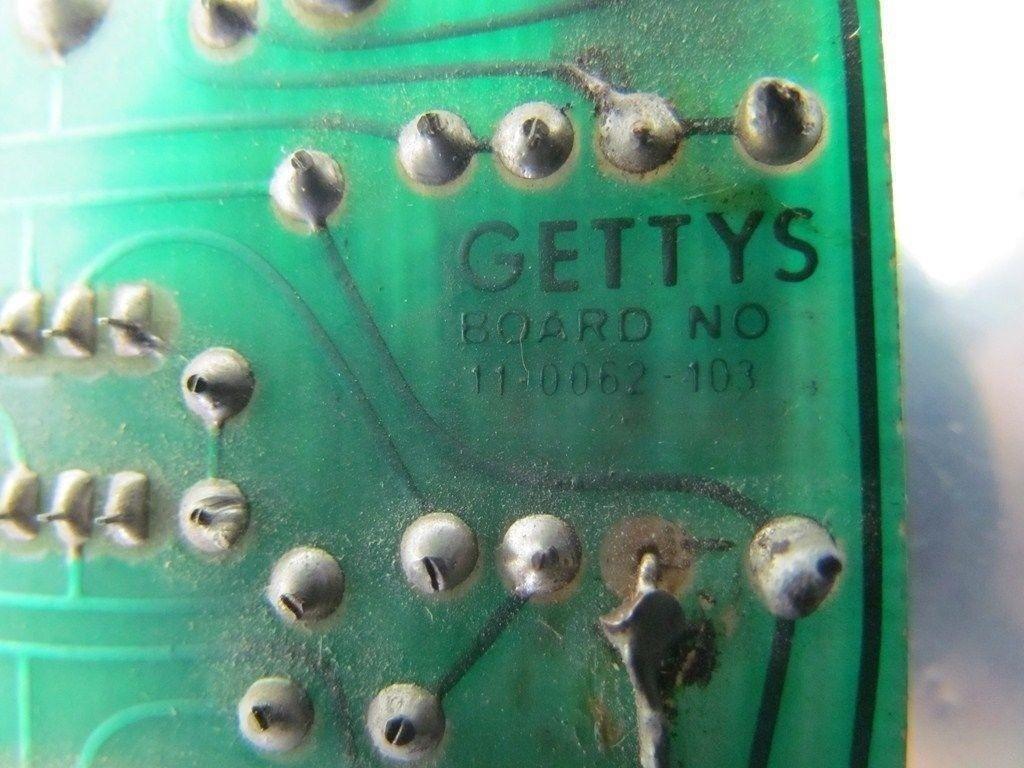 Gettys 11-0062-101 PC Circuit Board Card