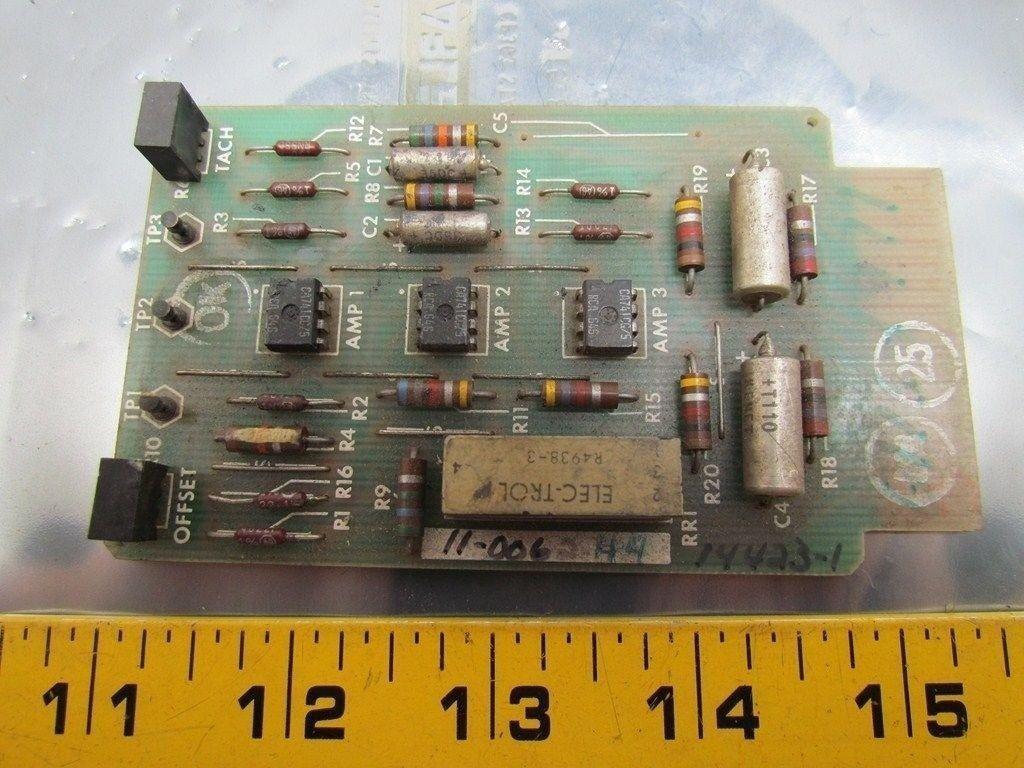 Gettys 11-0062-101 PC Circuit Board Card