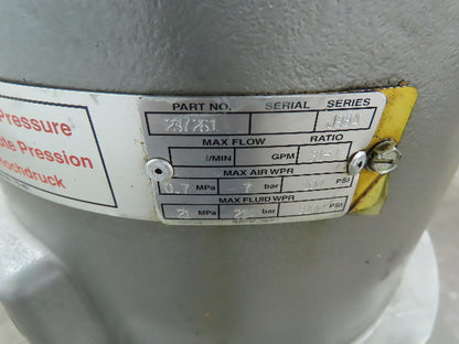 Graco 237-261 Bulldog Motor 31:1 Ratio With 236-611 Pump 3100 Psi 2.8 Gpm