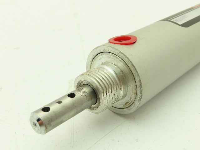 ARO MQ2087 Round Pneumatic Air Cylinder 1-1/8" Bore 4" Stroke Double Rod End