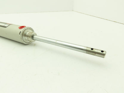 ARO MQ2087 Round Pneumatic Air Cylinder 1-1/8" Bore 4" Stroke Double Rod End