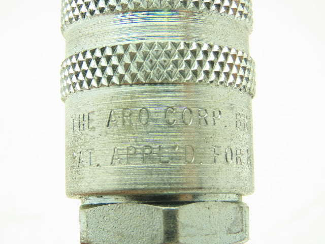ARO 23104-24 Pneumatic Quick Coupler Socket 1/2" Body 3/8" Hose Barb  -Lot of 2