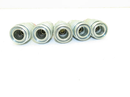 ARO 23103-028 Pneumatic Quick Coupler Socket 3/8" Body 3/8" Hose Barb  -Lot of 5