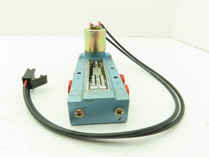 Skinner S3R0046 Pneumatic Directional Control Solenoid Valve 5/2 Pos 12VDC 3/8"