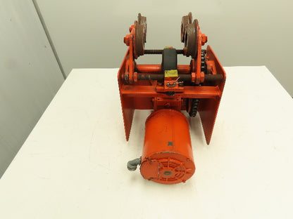 Saturn Monorail Bridge Powered Tractor Power Trolley 2000Lb 70 FPM 460V 3PH