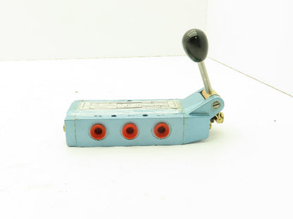 Skinner S3L0ACX2 Pneumatic Directional Control Hand Lever Valve 5/2 Pos 150 PSI