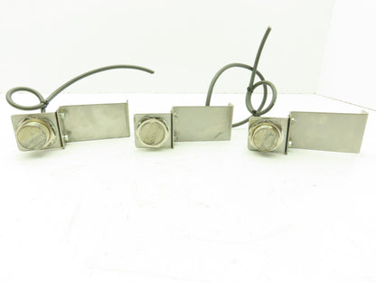 Omron E2E-X10D1-N Inductive Proximity Sensor Switch SS Bracket Lot of 3