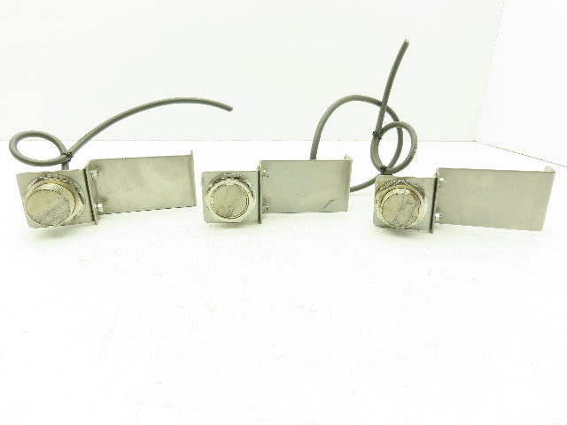 Omron E2E-X10D1-N Inductive Proximity Sensor Switch SS Bracket Lot of 3