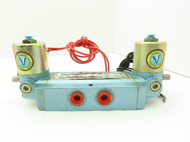 Skinner S3RRCBL2 Pneumatic Directional Control Solenoid Valve 5/2 Pos 120V 1/4"