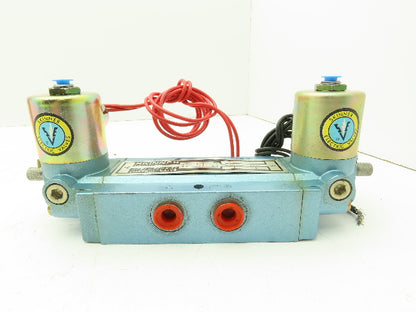 Skinner S3RRCBL2 Pneumatic Directional Control Solenoid Valve 5/2 Pos 120V 1/4"