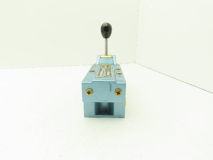 Skinner S3L0JFX2 Pneumatic Directional Hand Lever Valve 5/3 Pos Spring Return