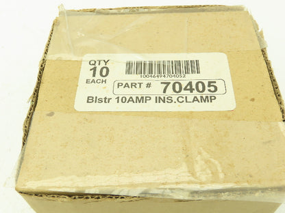 Calterm ES-405 Insulated Battery Clamps 10 Amp Clips  Box of 10 Packs