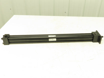 Parker 01.50CJ2H Hydraulic Cylinder 1-1/2" Bore 25" Stroke 1500 PSI Flange Mount