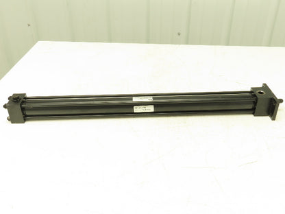 Parker 01.50CJ2H Hydraulic Cylinder 1-1/2" Bore 25" Stroke 1500 PSI Flange Mount