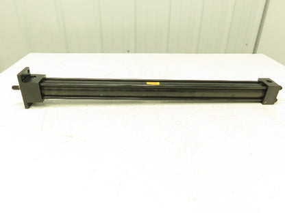 Parker 01.50CJ2H Hydraulic Cylinder 1-1/2" Bore 25" Stroke 1500 PSI Flange Mount