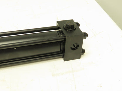 Parker 01.50CJ2H Hydraulic Cylinder 1-1/2" Bore 25" Stroke 1500 PSI Flange Mount