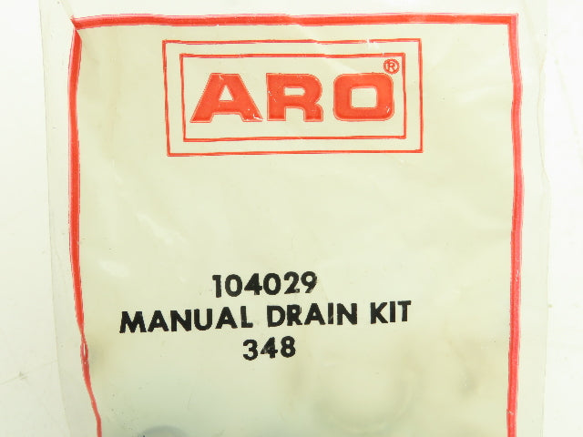 ARO 104029 Pneumatic Filter Manual Drain Kit  -Lot of 2