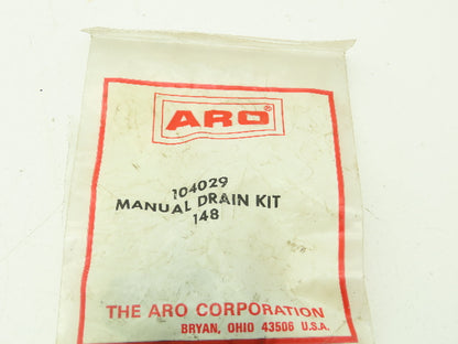 ARO 104029 Pneumatic Filter Manual Drain Kit  -Lot of 5
