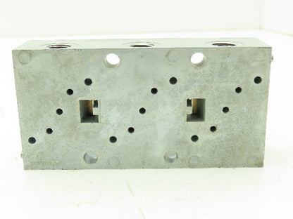 Honeywell Skinner MB60S006 Solenoid Valve Manifold 3-Way 1/8" Port Lot of 4
