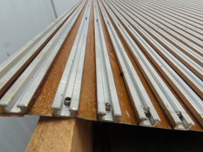 Machine Way Cover Riveted Apron Sheet Metal Stainless Steel 58x24" Lot of 7
