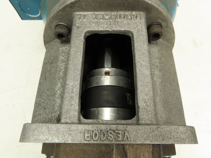 Nachi IPH-3B-3.2G-20 Hydraulic Gear Pump With 15 hp Motor 3800psi. 4.7gpm.