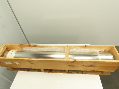 A&A Manufacturing Flexsteel Machine Way Cover Riveted Apron Stainless 58x108"