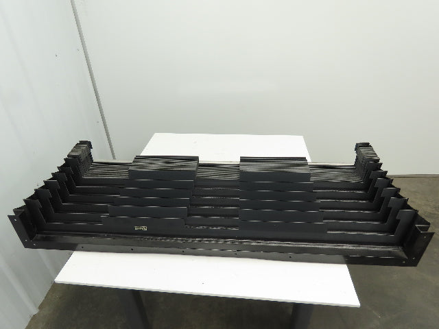 Hennig BE56-73 Accordion Style Bellows Machine Way Cover 60x72" Stainless Y Axis