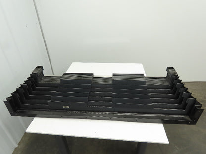Hennig BE56-73 Accordion Style Bellows Machine Way Cover 60x72" Stainless Y Axis