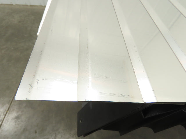 Hennig BE56-73 Accordion Style Bellows Machine Way Cover 60x72" Stainless Y Axis