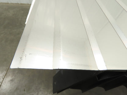 Hennig BE56-73 Accordion Style Bellows Machine Way Cover 60x72" Stainless Y Axis