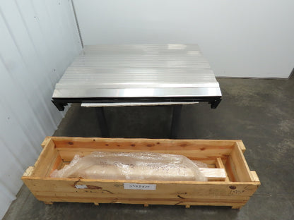 Hennig BE56-73 Accordion Style Bellows Machine Way Cover 60x72" Stainless Y Axis