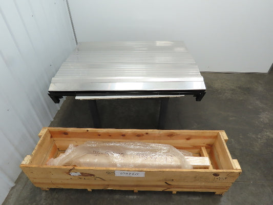 Hennig BE56-73 Accordion Style Bellows Machine Way Cover 60x72" Stainless Y Axis