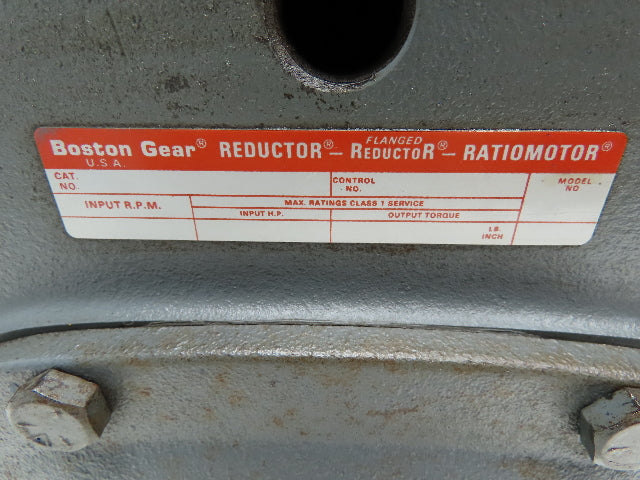 Boston 30:1 Ratio Gear Reducer 1" Input & 1-5/8" Output Shaft