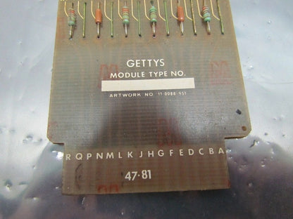 Gettys 11-0088-100 PC Circuit Board Card