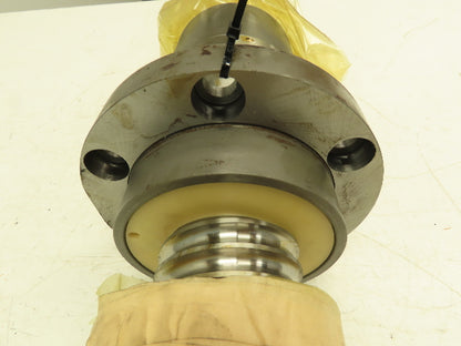 Cincinnati Milacron 3" Flanged Ball Screw Shaft Linear Actuator 33" Travel