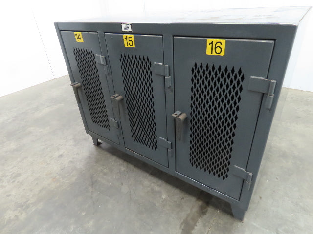 Strong Hold TP-12798 Heavy Duty Personal Locker Grey Steel Cabinet