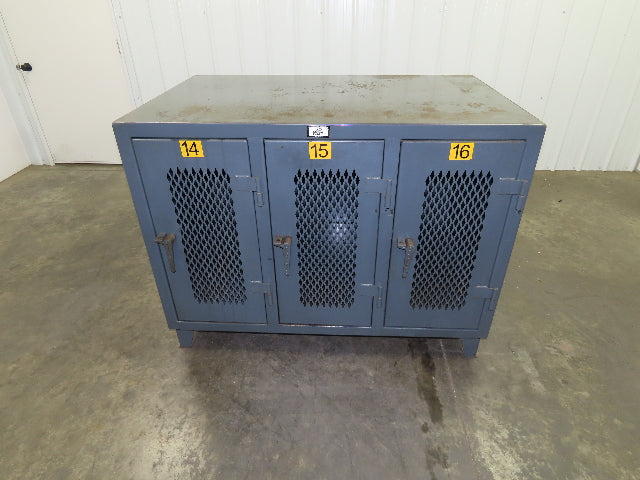 Strong Hold TP-12798 Heavy Duty Personal Locker Grey Steel Cabinet