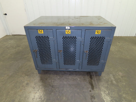 Strong Hold TP-12798 Heavy Duty Personal Locker Grey Steel Cabinet