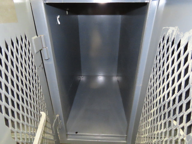 Strong Hold TP-12798 Heavy Duty Vintage Personal Locker Grey Steel Cabinet