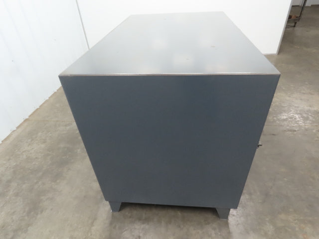 Strong Hold TP-12798 Heavy Duty Vintage Personal Locker Grey Steel Cabinet