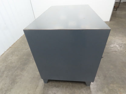 Strong Hold TP-12798 Heavy Duty Vintage Personal Locker Grey Steel Cabinet