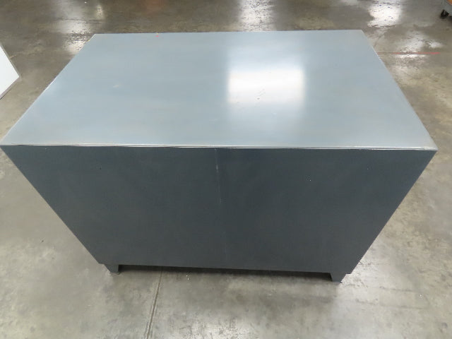 Strong Hold TP-12798 Heavy Duty Vintage Personal Locker Grey Steel Cabinet