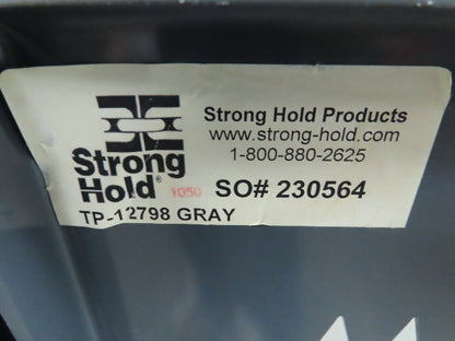 Strong Hold TP-12798 Heavy Duty Vintage Personal Locker Grey Steel Cabinet