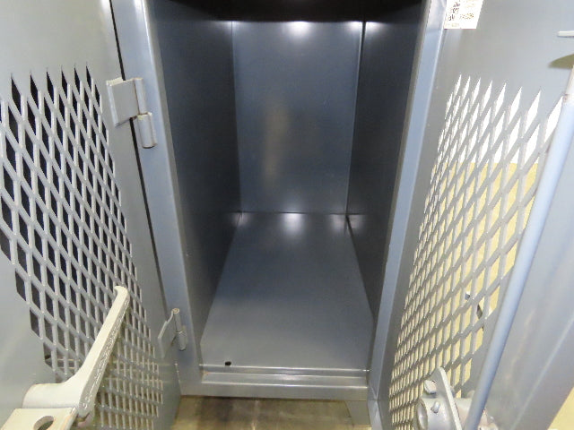 Strong Hold TP-12798 Heavy Duty Vintage Personal Locker Grey Steel Cabinet