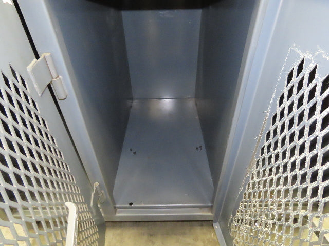 Strong Hold TP-12798 Heavy Duty Vintage Personal Locker Grey Steel Cabinet