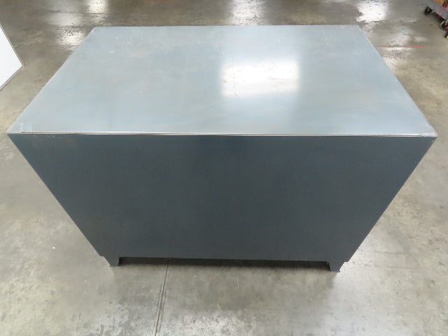 Strong Hold TP-12798 Heavy Duty Vintage Personal Locker Grey Steel Cabinet