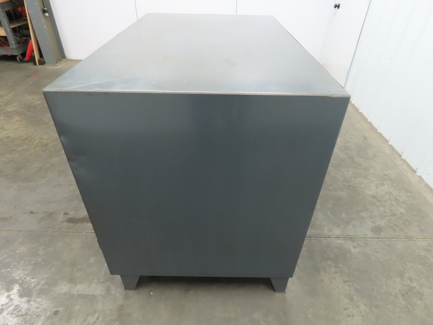 Strong Hold TP-12798 Heavy Duty Vintage Personal Locker Grey Steel Cabinet