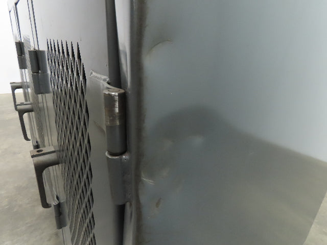 Strong Hold TP-12798 Heavy Duty Vintage Personal Locker Grey Steel Cabinet