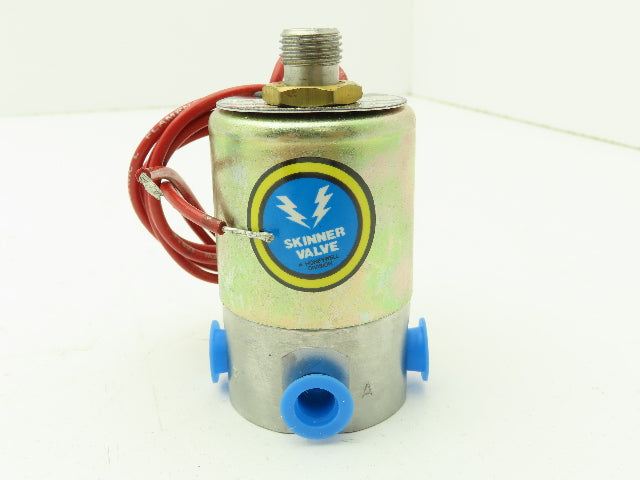 Honeywell Skinner V5D56960 Solenoid Valve 3-Way NC 120V 100 PSI 1/4" NPT