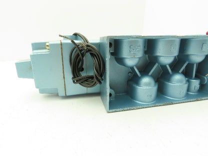 Honeywell Skinner S4KKHDL5 Solenoid Valve 5-Way 3 Pos 110V 150 PSI 3/4" NPT